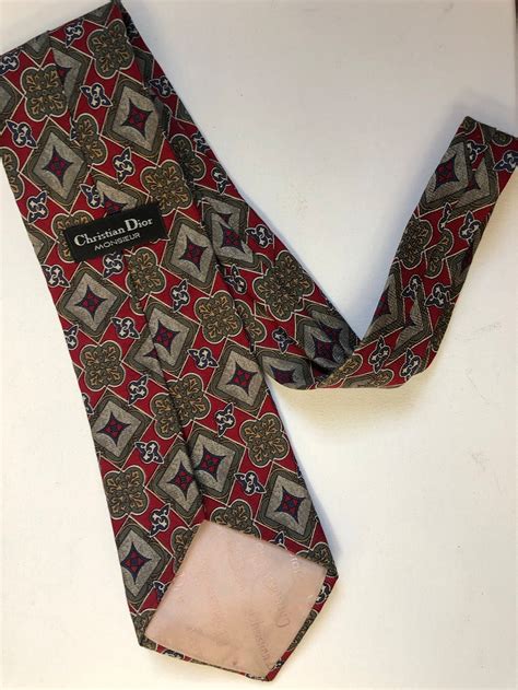 christian dior ties vintage